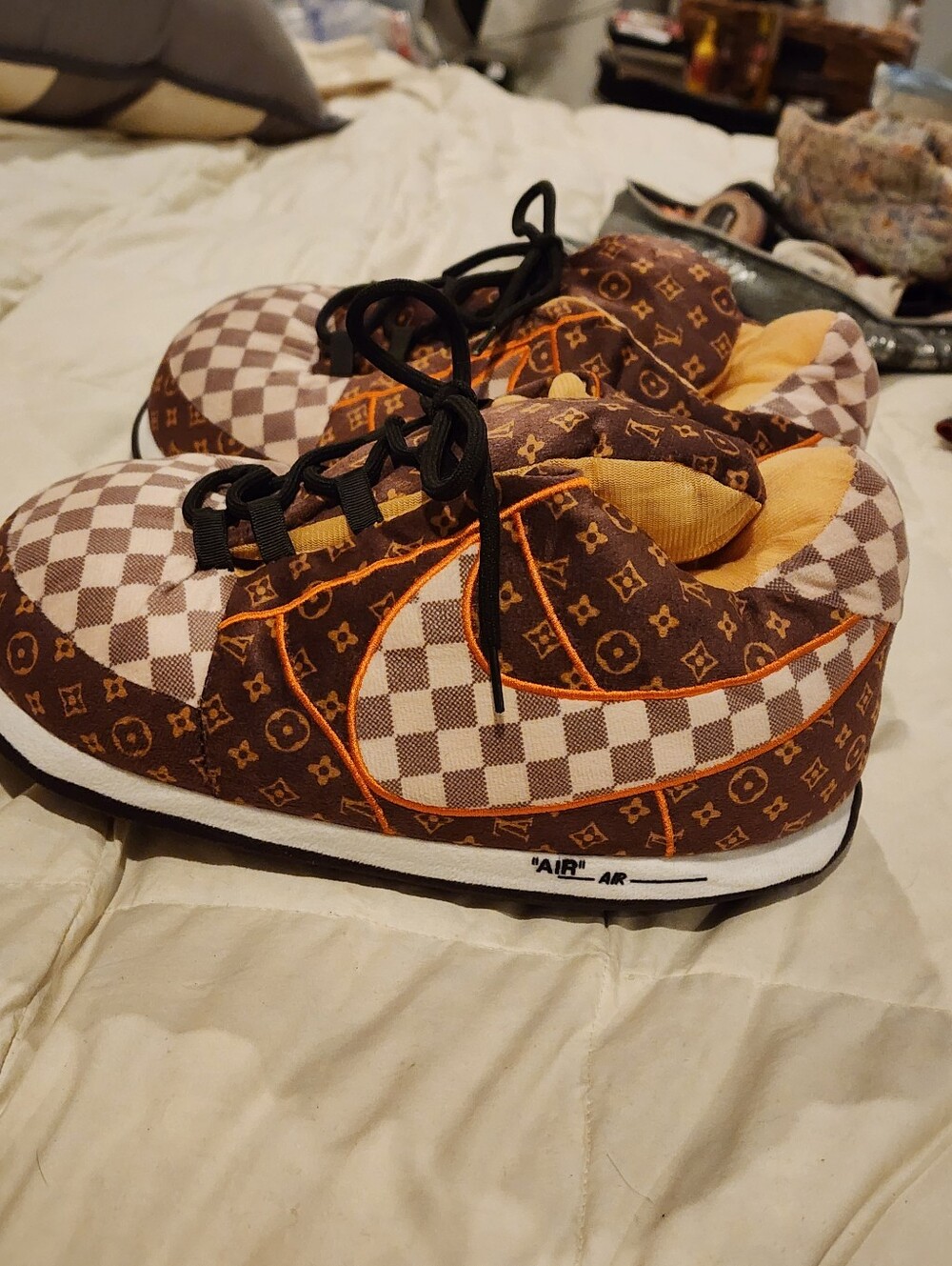 Plush House Shoe Slippers Unisex Women 5 Through Mens 9